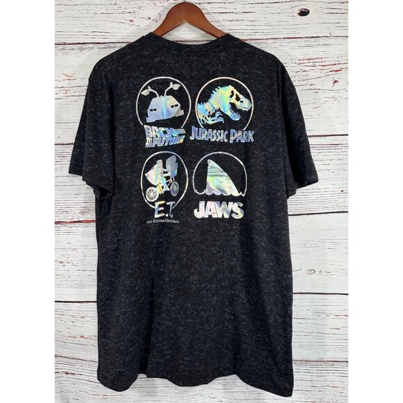 Universal Studios Graphic T-Shirt Jurassic Park ET Jaws Back To The Future XL - Picture 4 of 9